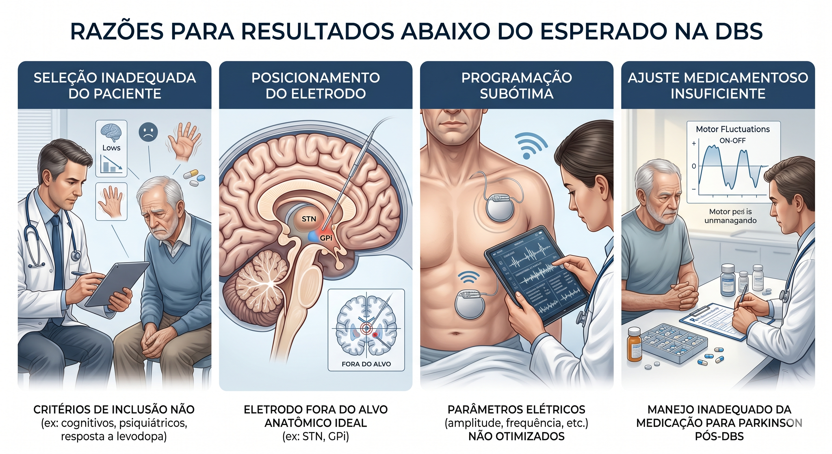 Por que pode não melhorar - Troubleshooting médico
